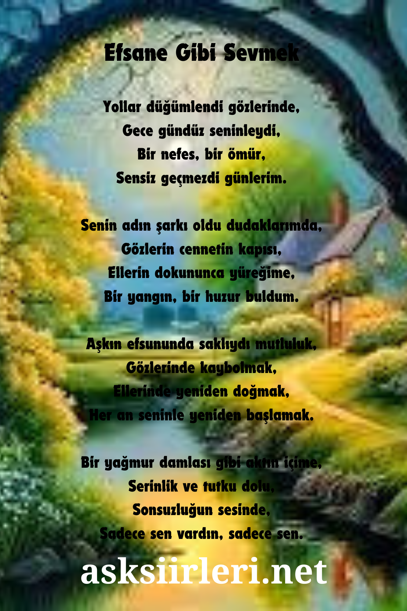 Aşkın Efsunu | Etkileyici Aşk şiirleri | 2024