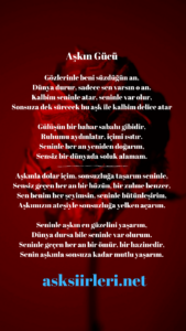 Aşkın Gücü Şiiri