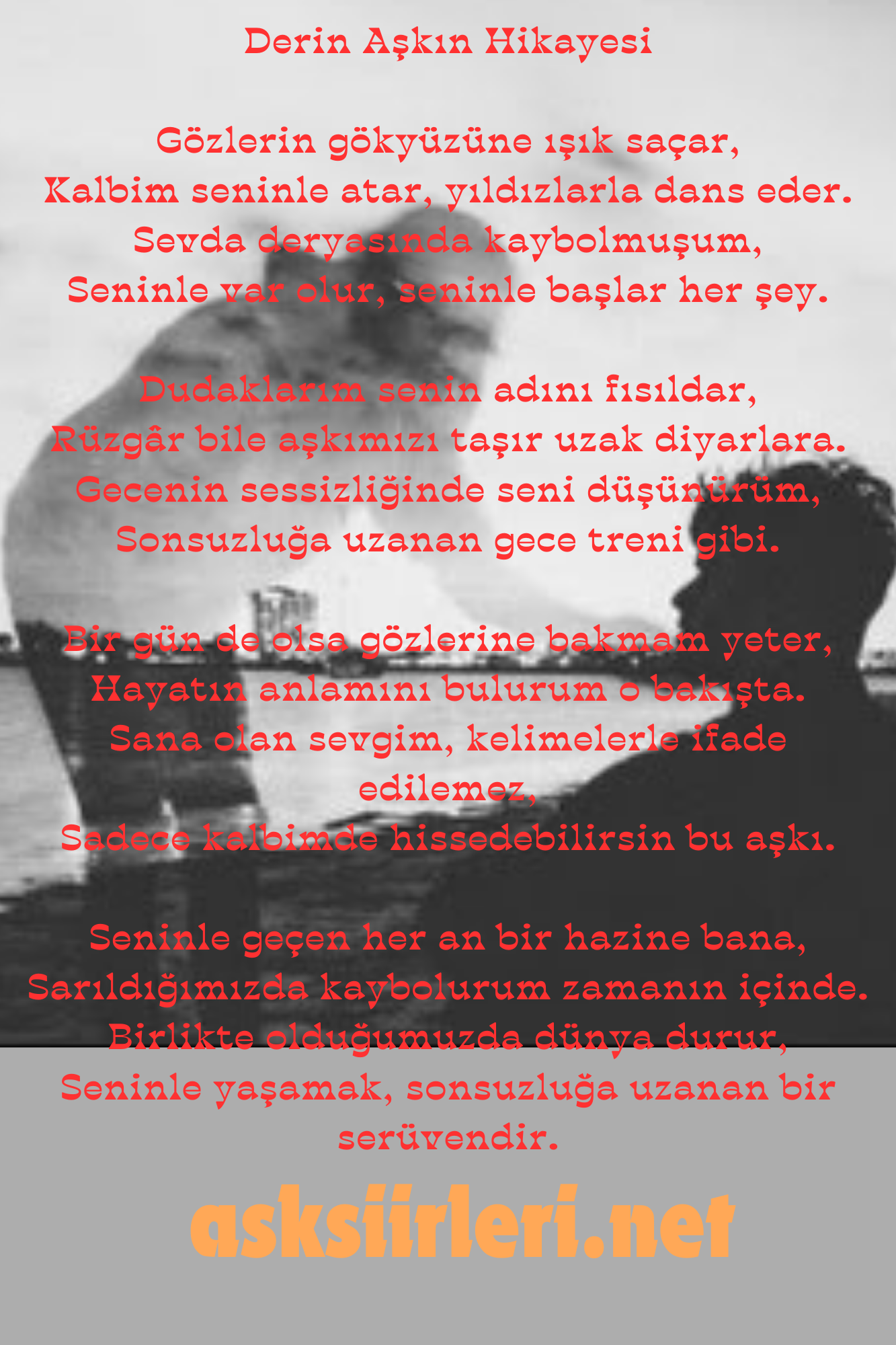 Derin Aşkın Hikayesi Şiiri