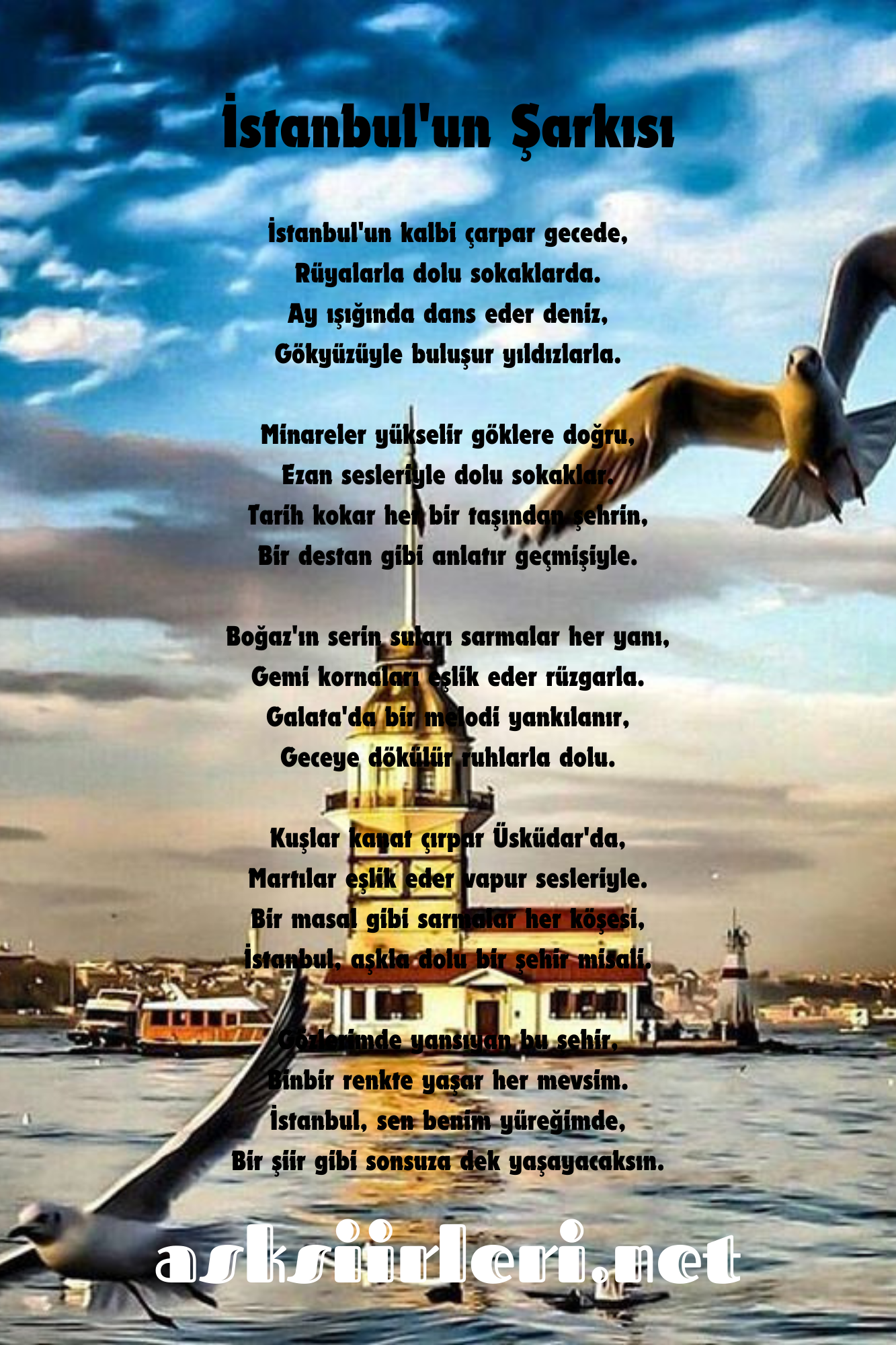 İstanbul’un Şarkısı Şiiri | 2024