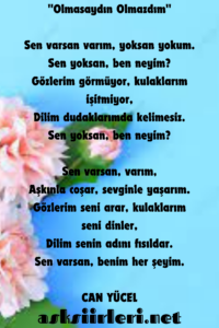 Olmasaydın Olmazdım | Can Yücel