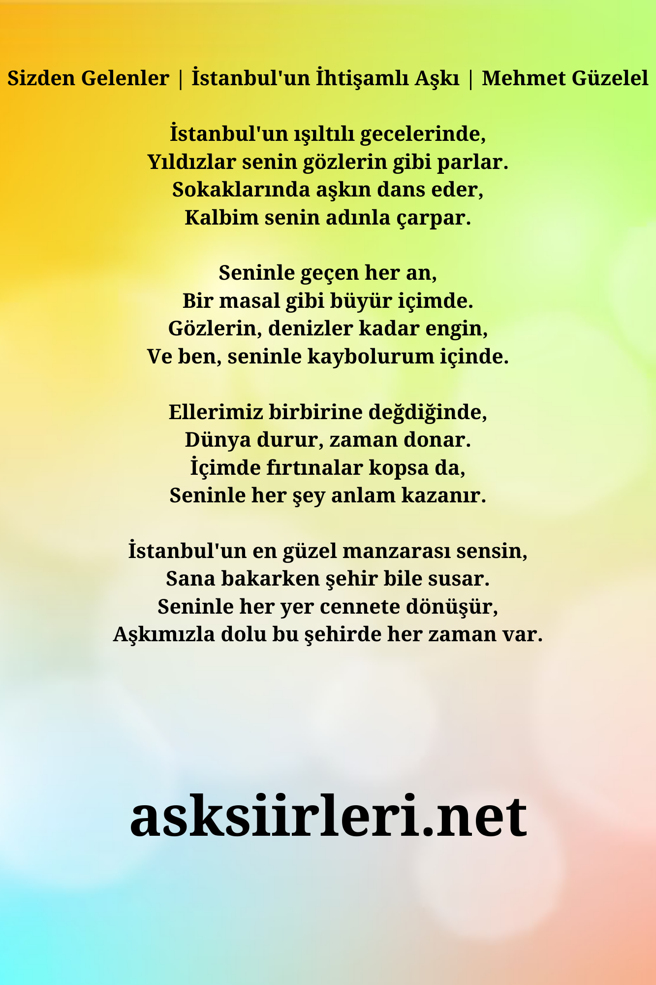 Sizden Gelenler | İstanbul’un İhtişamlı Aşkı | Mehmet Güzelel