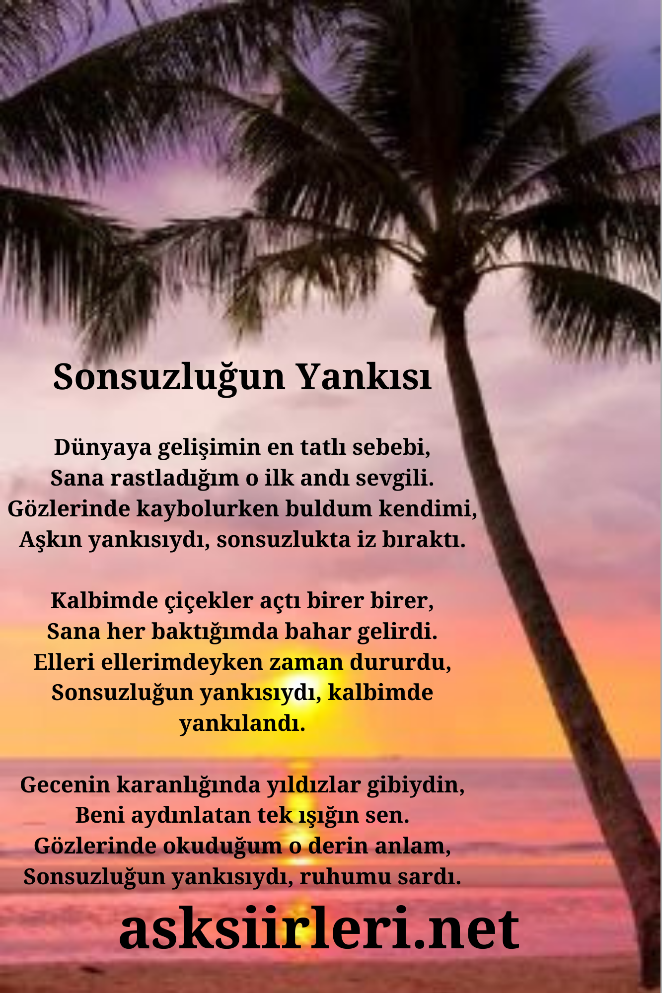 Sonsuzluğun Yankısı | Engüzel Aşk Şiirleri |