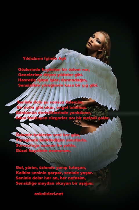 Yıldızların İçinde Aşk Şiiri