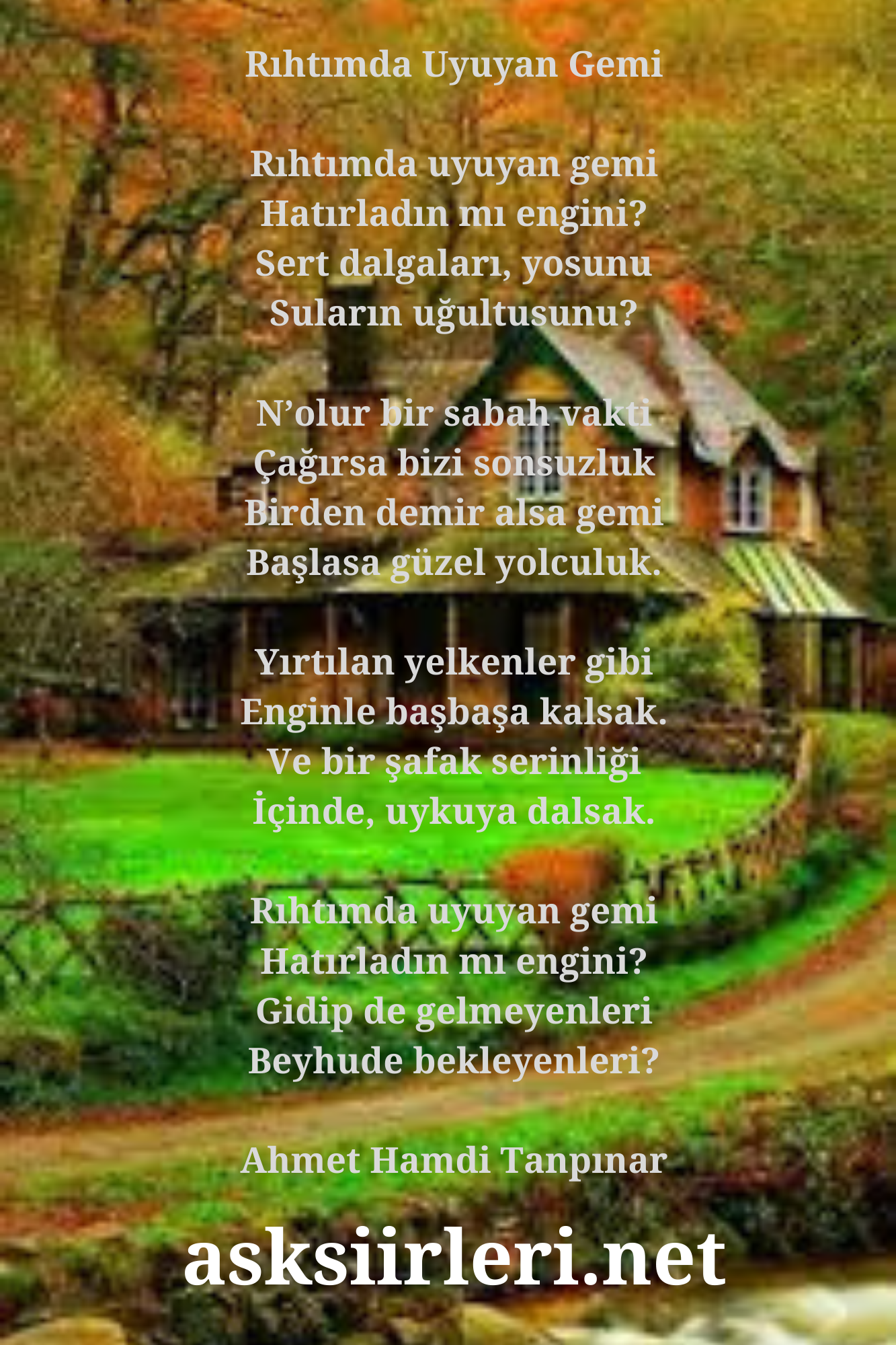 Rıhtımda Uyuyan Gemi | Edebi Aşk Şiirleri | 2024