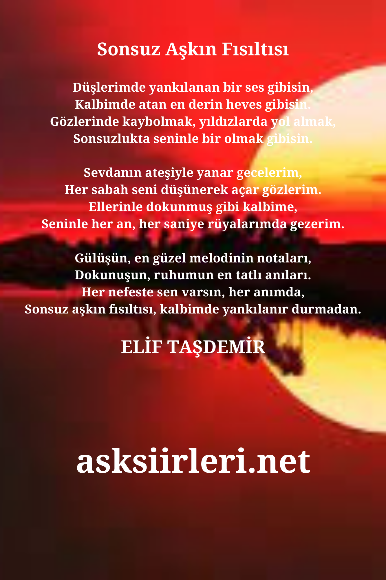 Sonsuz Aşkın Fısıltısı | Elif Taşdemir 2024