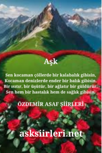 Özdemir Asaf Şiirleri | Aşk | 2024