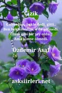 Özdemir Asaf Sözleri | Çizik | 2024