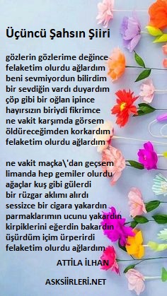 Attila İlhan | Üçüncü Şahsın Şiiri |2024
