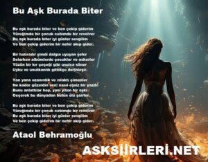 Ataol Behramoğlu | Bu Aşk Burada Biter | 2024