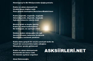 Ataol Behramoğlu | Hemingway’in Bir Hikayesinden Çağrışımlarla | 2024