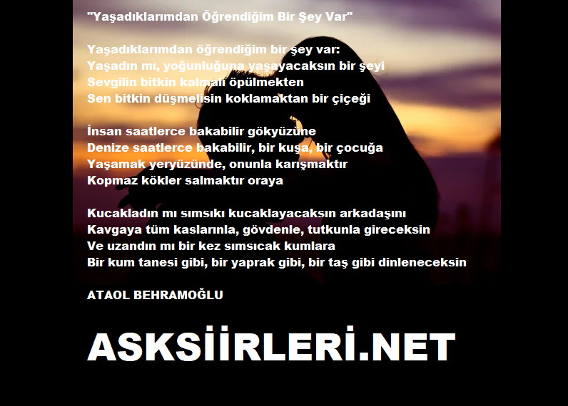 Ataol Behramoğlu | Yaşadıklarımdan Öğrendiğim Bir Şey Var | 2024