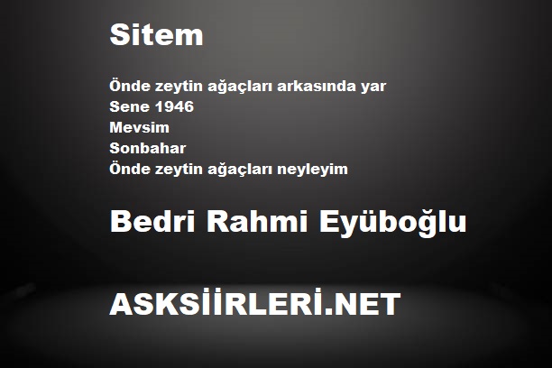 Bedri Rahmi Eyüboğlu | Sitem | 2024
