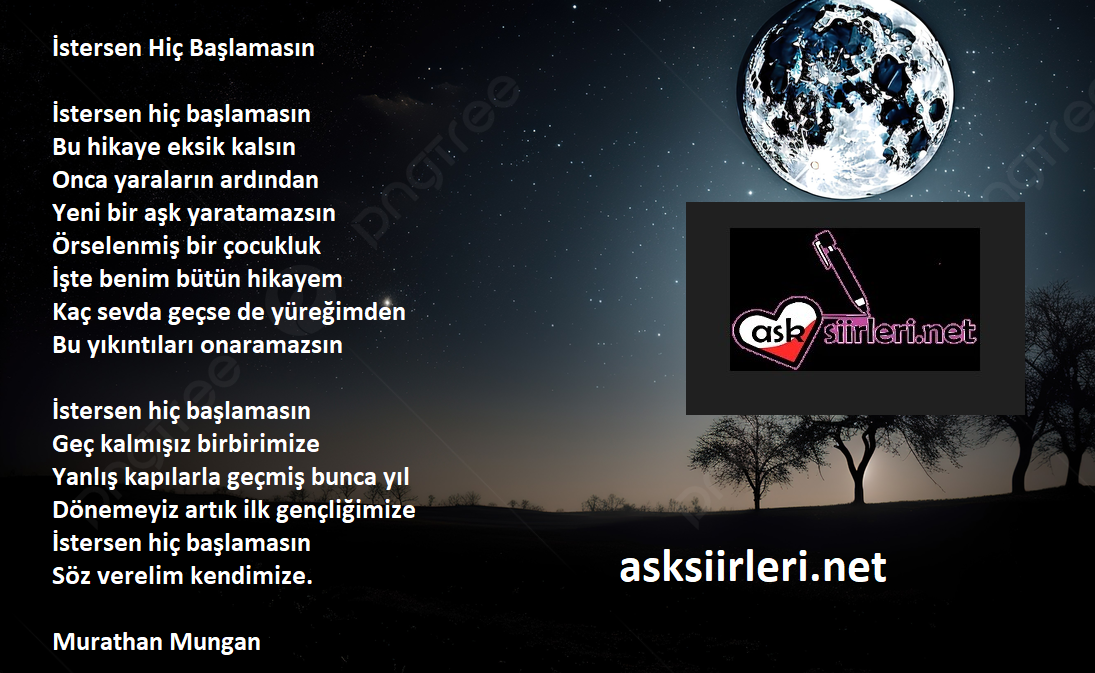 İstersen Hiç Başlamasın | Murathan Mungan | 2024