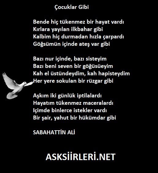 Sabahattin Ali | Çocuklar Gibi | 2024