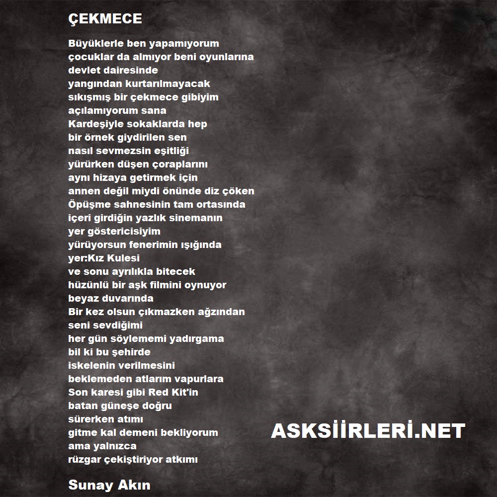 Sunay Akın | Çekmece | 2024