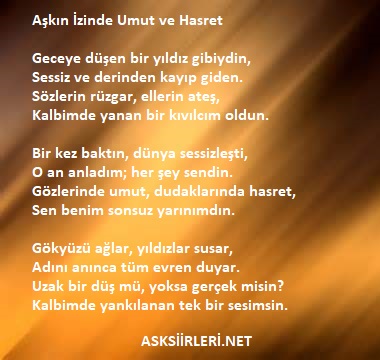 Aşkın İzinde Kısa Aşk Şiirleri 2025