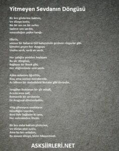 Yitmeyen Sevdanın Döngüsü Az Bilinen Aşk Şiirleri 2025